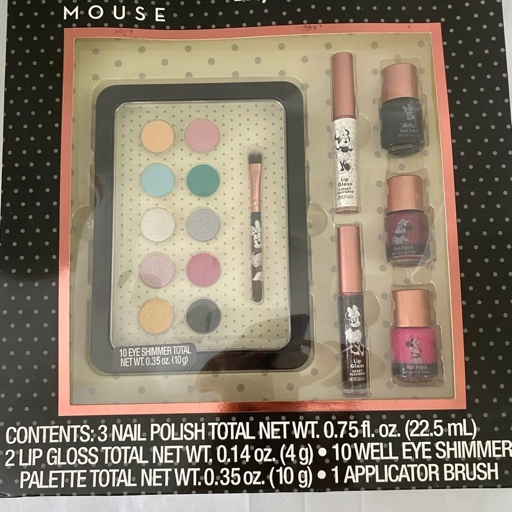 Disney Minnie Mouse Eye, Lip & Nail Gift Set (FH)